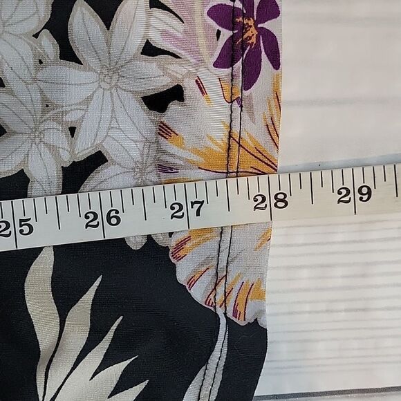 Linea Donatella floral print midi robe Women's Size S - Picture 10 of 10